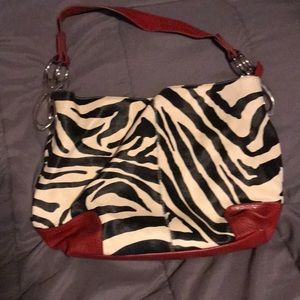 Zebra purse